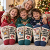 Personalized Crew Socks – Christmas Gift For Kids – Most Likely To Meet Santa
