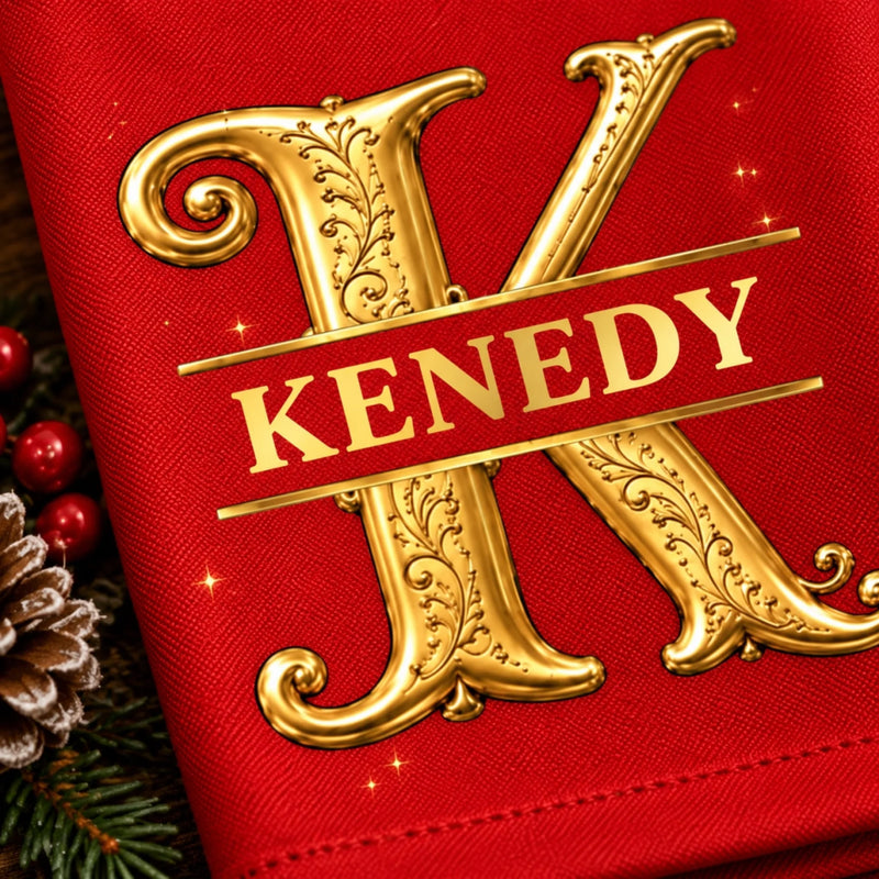 Personalized Cotton Napkin - Christmas Gift For Family - Home For The Holidays