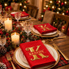 Personalized Cotton Napkin - Christmas Gift For Family - Home For The Holidays