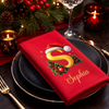 Personalized Cotton Napkin - Christmas Gift For Family - Making Spirits Bright