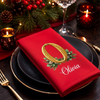 Personalized Cotton Napkin - Christmas Gift For Family - Tis The Season To Sparkle