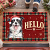 Personalized Photo Home Decor Decorative Mat – Christmas Gift For Pet Lovers – Our Little Christmas Pack