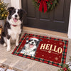 Personalized Photo Home Decor Decorative Mat – Christmas Gift For Pet Lovers – Our Little Christmas Pack