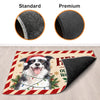 Personalized Photo Home Decor Decorative Mat – Christmas Gift For Pet Lovers – Tails And Tinsel