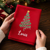 Personalized Cotton Napkin - Christmas Gift For Family - Merry Moments Begin Here