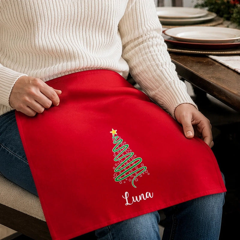 Personalized Cotton Napkin - Christmas Gift For Family - Merry Moments Begin Here