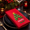Personalized Cotton Napkin - Christmas Gift For Family - Family Dinner Tradition