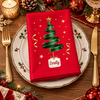 Personalized Cotton Napkin - Christmas Gift For Family - Keep It Merry
