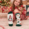 Personalized Crew Socks – Christmas Gift For Family – A Little Christmas Magic