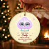 Personalized Ceramic Ornament – Christmas Birthday Gifts For Kids - Little Dumpling Big Joy