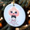 Personalized Ceramic Ornament – Christmas Birthday Gifts For Kids - Little Dumpling Big Joy