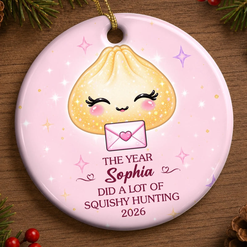 Personalized Ceramic Ornament – Christmas Birthday Gifts For Kids - Little Dumpling Big Joy
