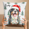 Personalized Pillow - Christmas Birthday Gift For Pet Lovers - Santa’s Favorite Furry Friend
