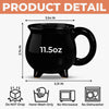 Personalized Cauldron Coffee Mug - Halloween Witchy Gift For Him, Best Friend - Hidden Magic