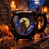 Personalized Cauldron Coffee Mug - Halloween Witchy Gift For Him, Best Friend - Hidden Magic