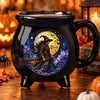 Personalized Cauldron Coffee Mug - Halloween Witchy Gift For Him, Best Friend - Hidden Magic