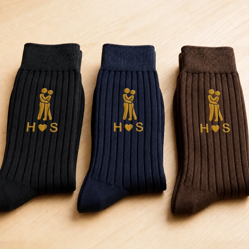 Personalized Adult Embroidered Socks – Funny Gift For Men, Husband – My Favorite  Person