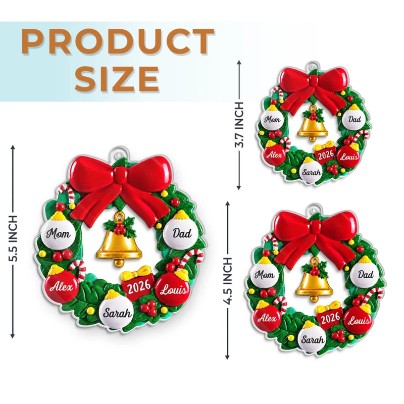 Personalized Acrylic Ornament – Christmas Gift For Family – A Little Holiday Magic
