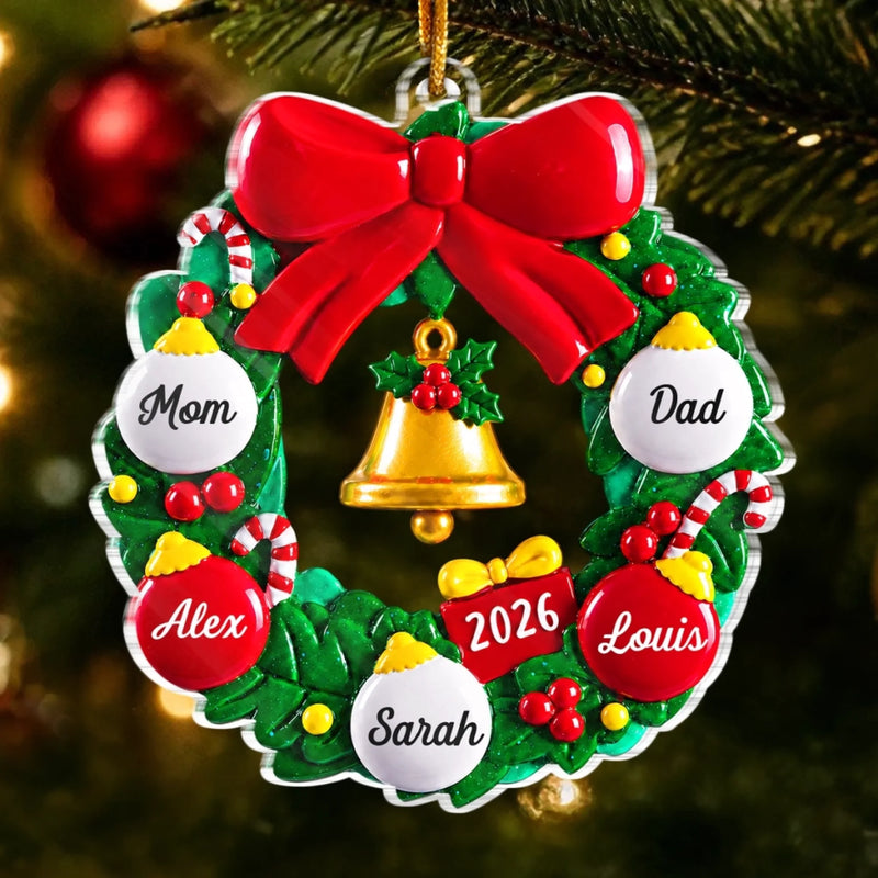Personalized Acrylic Ornament – Christmas Gift For Family – A Little Holiday Magic
