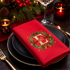 Personalized Cotton Napkin - Christmas Gift For Family - Gathered For The Feast