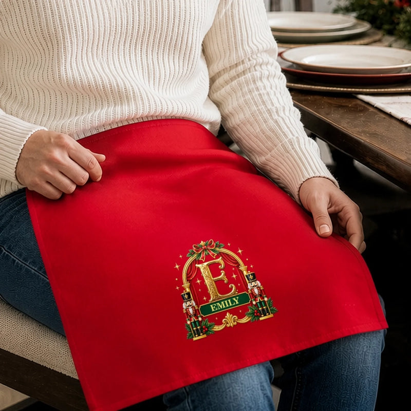 Personalized Cotton Napkin - Christmas Gift For Family - Eat Drink Stay Merry