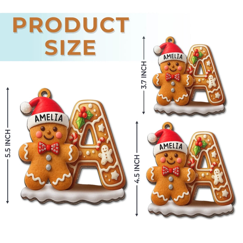 Personalized Wood Ornament - Christmas Gift For Family - Home Feels Full Of Laughter