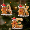 Personalized Wood Ornament - Christmas Gift For Family - Home Feels Full Of Laughter