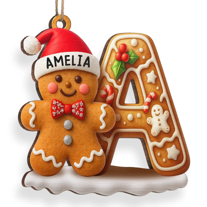 Personalized Wood Ornament - Christmas Gift For Family - Home Feels Full Of Laughter
