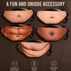 Personalized Belly Fanny Pack - Funny Gift For Man, Husband, Dad - Big Belly, Bigger Smiles