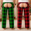 Personalized Pajama Pants - Christmas, Funny Gift For Men, Husband, Dad - Chilly Breeze In The Back