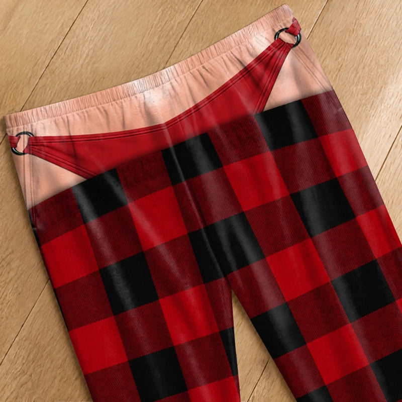 Personalized Pajama Pants - Christmas, Funny Gift For Women, Bestie, Sister - My Party Outfit