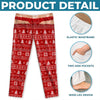 Personalized Pajama Pants - Christmas, Funny Gift For Women, Bestie, Sister - Too Cozy To Care