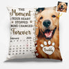 Personalized Photo Pillow - Sympathy Gift For Pet Lovers - Celebrate The Life Of A Furry Friend