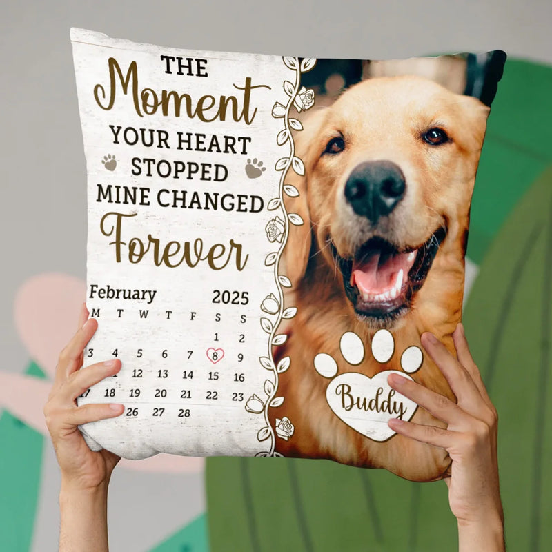 Personalized Photo Pillow - Sympathy Gift For Pet Lovers - Celebrate The Life Of A Furry Friend