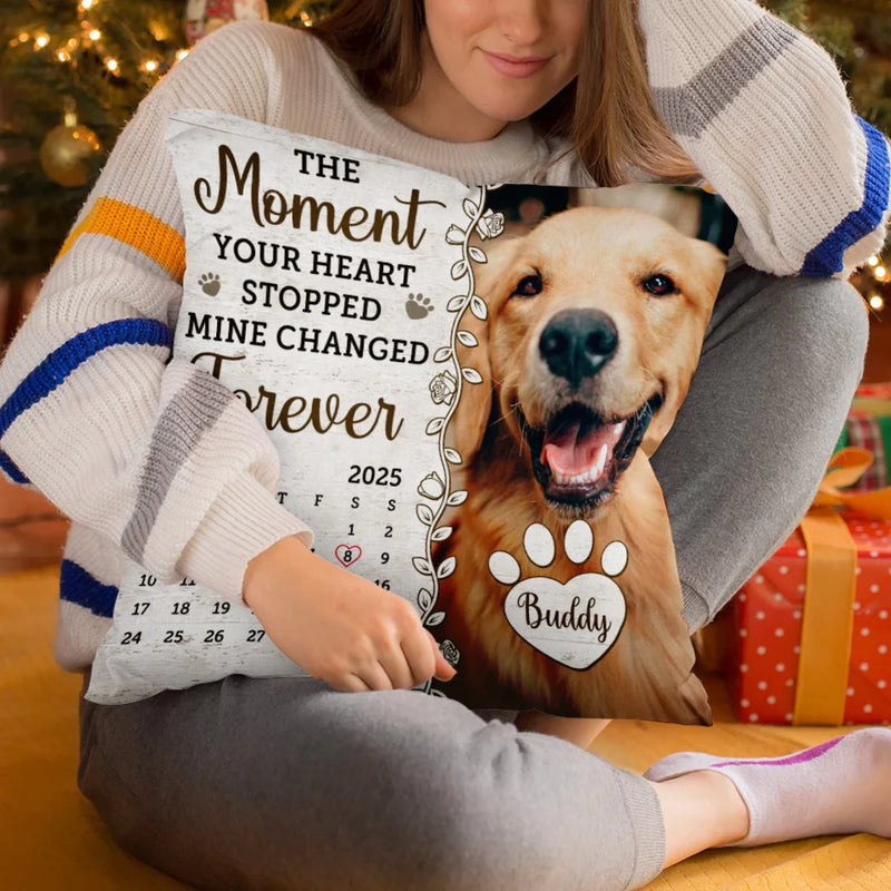 Personalized Photo Pillow - Sympathy Gift For Pet Lovers - Celebrate The Life Of A Furry Friend
