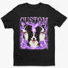 Personalized Photo Unisex T-shirt, Sweatshirt, Hoodie – Birthday Gifts for Pet Lovers – Pawsitive Vibes Only