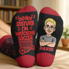 Personalized Crew Socks – Gift For Soccer Lovers, Sport Lovers - Watching Every Kick