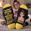 Personalized Crew Socks – Gift For Soccer Lovers, Sport Lovers - Watching Every Kick