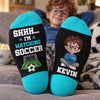 Personalized Crew Socks – Gift For Soccer Lovers, Sport Lovers - All Eyes On The Game