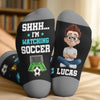 Personalized Crew Socks – Gift For Soccer Lovers, Sport Lovers - All Eyes On The Game