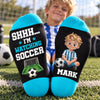 Personalized Crew Socks – Gift For Soccer Lovers, Sport Lovers - Just One More Match