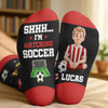 Personalized Crew Socks – Gift For Soccer Lovers, Sport Lovers - Just One More Match