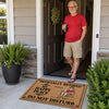 Personalized Home Decor Decorative Mat – Anniversary Gift For Couple, Family – Officially Retired And Unbothered