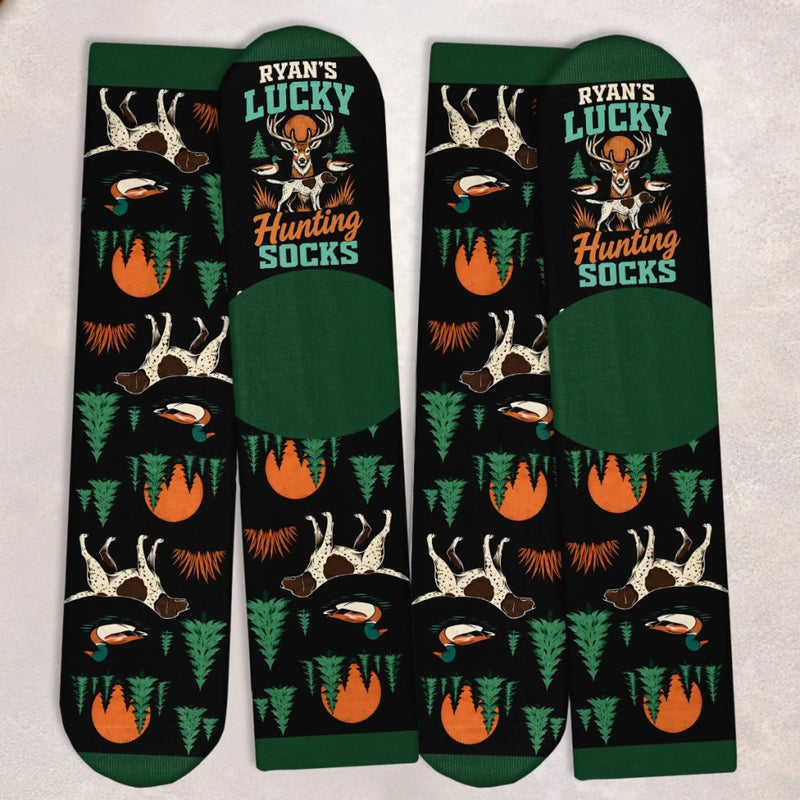 Personalized Crew Socks – Gift For Hunting Lovers – Professional Hunters