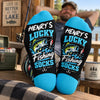 Personalized Crew Socks – Gift For Fishing Lovers – Time For Fisherman