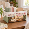 Personalized Storage Basket - Christmas Gift For Book Lovers - My Reading Corner
