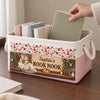 Personalized Storage Basket - Christmas Gift For Book Lovers - My Reading Corner