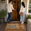 Personalized Home Decor Decorative Mat – Housewarming Gift For New Homeowners, Couple, Newlyweds – Our Next Chapter Starts Here