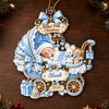 Personalized Baby's First Christmas Acrylic Ornament – Gift For New Parents, Baby – The Sweetest Little Soul