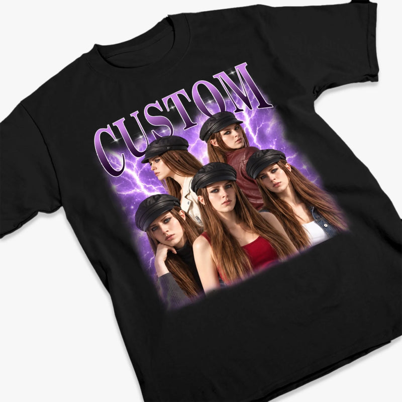 Personalized Photo Unisex T-shirt, Sweatshirt, Hoodie – Birthday Gifts for Family, Friends – Born To Stand Out